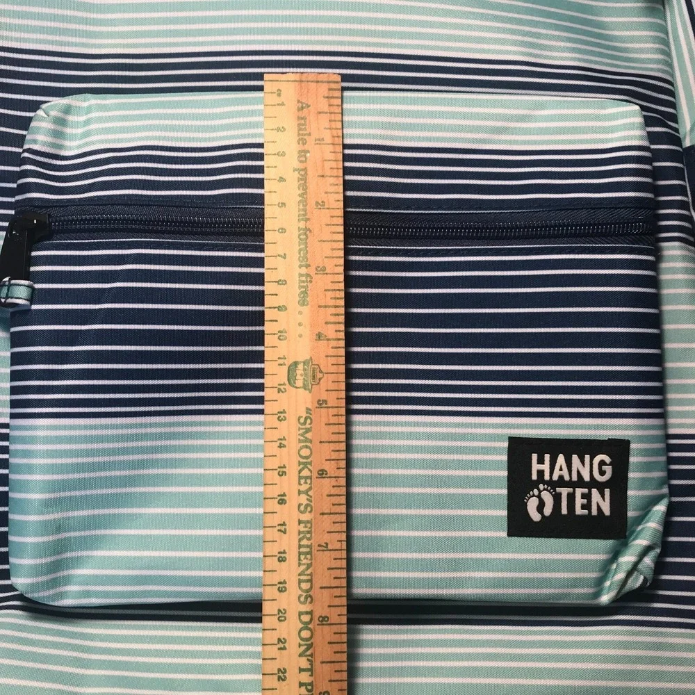 New Hang Ten Blue and Green Back Pack